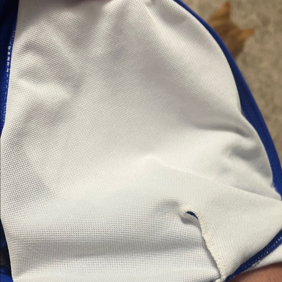 Blue Ruffled Bikini Set - Picture 6 of 6